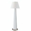 Mia - Lampadaire en résine blanche