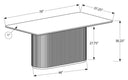 Sky -  Rectangular Dining Table