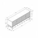 Toby TV Stand - White
