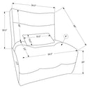 Meggy – Fauteuil inclinable pivotant avec massage électrique