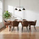 MILAN – Brown Vintage Leather Arm Chair