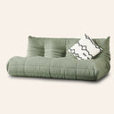 Module en tissu TOGO (3 places, vert) – Canapé sectionnel