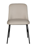 Kayla Chaise de salle à manger  – Gris pâle