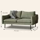 MAPLETON – Sage Green Upholstered Sofa