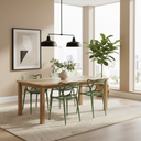 Chaise MASTER – Chaise ergonomique design (verte) | Style moderne, durable et confortable