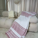 ‍Throw Blanket – White – 50 X 60 in (100% off)