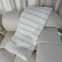 Throw Blanket – Ivory – 50 X 60 in