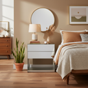 TRICA Absolute Tall 2 Drawer Nightstand