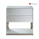 TRICA Absolute Tall 2 Drawer Nightstand