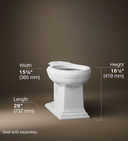 Kohler - Memoirs - Base de toilette 