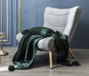 Throw Blanket – Forest Green – 51 X 63 in