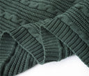 Throw Blanket – Forest Green – 51 X 63 in