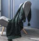 Throw Blanket – Forest Green – 51 X 63 in
