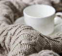 Throw Blanket – Beige – 51 X 63 in