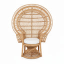 Lady Peacock Chair Natural Rattan