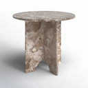 Ronan – Table sculpturale en marbre