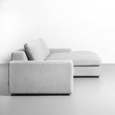BRYCE Grey Fabric interchangeable Sectional Sofa