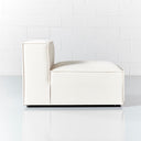 Module de chaise sans accoudoirs MASON - Sièges de salon modulaires modernes blancs