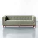 LANDON Green Fabric Sofa