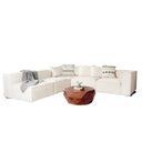 MASON – Brown Vegan Leather Modular Set (4 piece) UNIANC