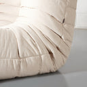 Module de chaise d'angle en tissu beige TOGO