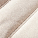 TOGO Fabric Ottoman Module - Beige Modern Modular Footstool Seat