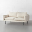 MAPLETON - Beige Fabric 2-Seater Sofa