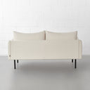 MAPLETON - Beige Fabric 2-Seater Sofa