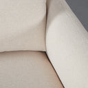 MAPLETON - Beige Fabric 2-Seater Sofa