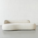 MAGNUS Cream Fabric 3-Seater Sofa