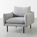 MAPLETON Fabric Chair (GREY) – Stylish & Comfortable Upholstered Seating