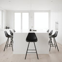 Sienna - Tabouret de bar noir