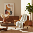 Couverture – Ivoire – 50 x 60 po