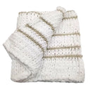 ‍Throw Blanket – Ivory – 50 X 60 in (100% off)