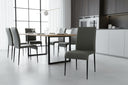 Sandra Dining Chair - Charcoal Grey