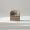 MARTIN Leather Swivel Armchair