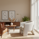 DOMA Accent Armchair (Grey)