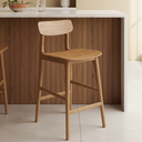 CHANS Wooden Counter Stool