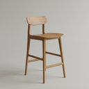 CHANS Wooden Counter Stool