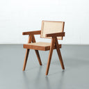CAPELA Natural Wood Dining Chair – Classic Solid Wood Design with Comfortable Seating