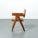 CAPELA Natural Wood Dining Chair – Classic Solid Wood Design with Comfortable Seating