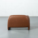 Fauteuil d'appoint en cuir CHELSEA (MARRON) – Élégant et confortable