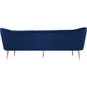 Tiberius -  88'' Velvet Sofa