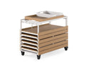 *PRE-ORDER ONLY* - Transformer Outdoor Bar Cart - Panel Storage