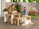 *PRE-ORDER ONLY* - Transformer Outdoor Bar Cart - Panel Storage