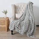 ‍Throw Blanket – Grey – 50 X 60 in (100% off)