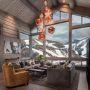 Meteor Large Pendant Light - Copper