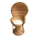 Rattan Peacock Bali Chair in Natural