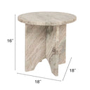 Ronan – Table sculpturale en marbre