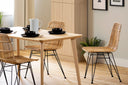 Balka - Chaise de salle à manger en rotin